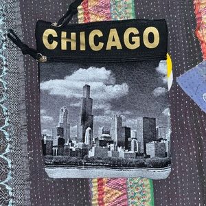 Black Chicago crossbody bag